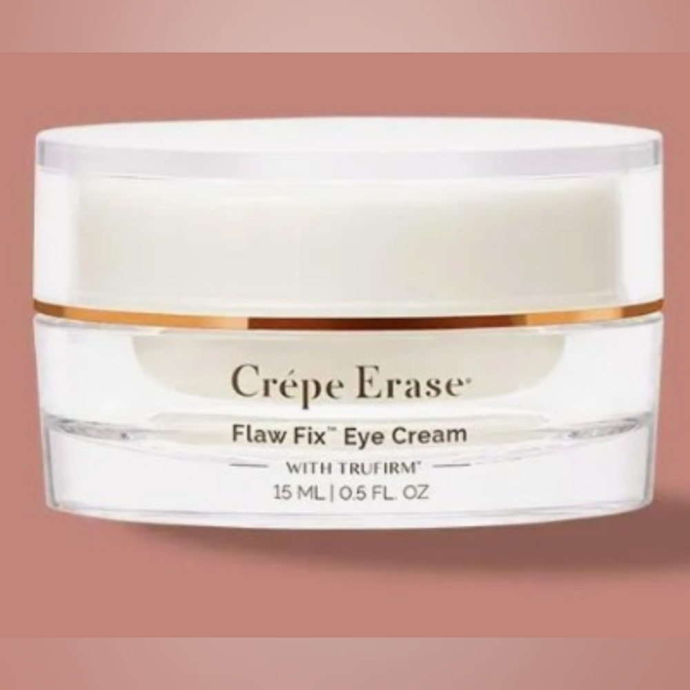 Crepe Erase Flaw Fix Eye Cream - Elegant White and Gold